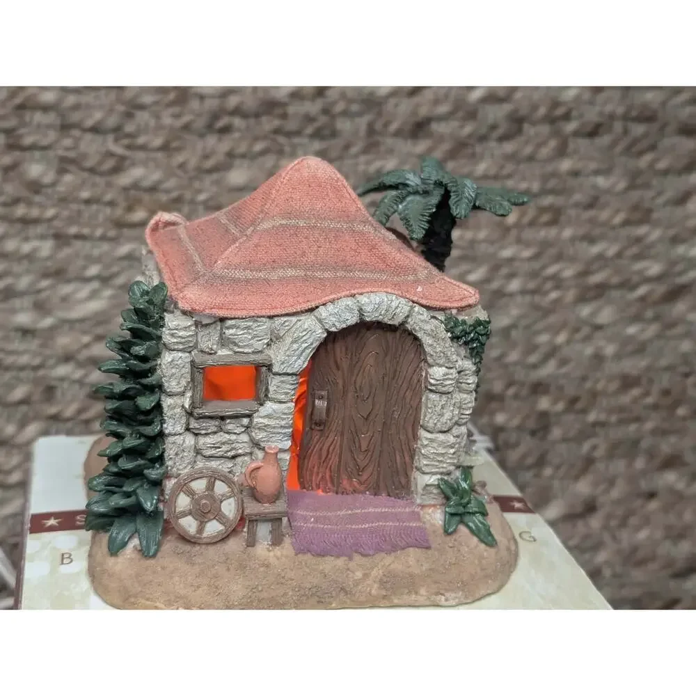 Vintage Porcelain Collectible Bethlehem Village LightUp Holiday Christmas Decor